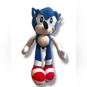 EUC Sonic the Hedgehog Blue Plush Hanging Toy
